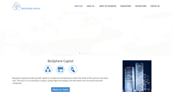 Desktop Screenshot of biosphere-capital.com